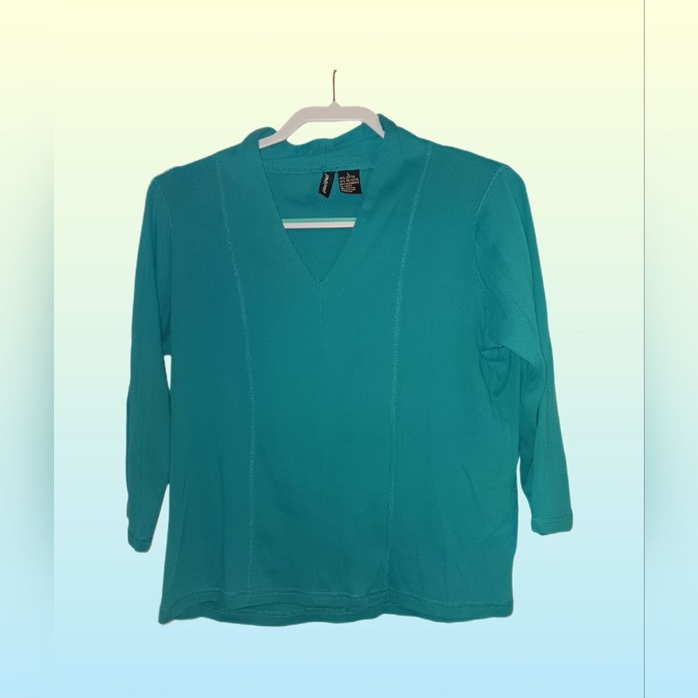 💎 Turquoise size L blouse